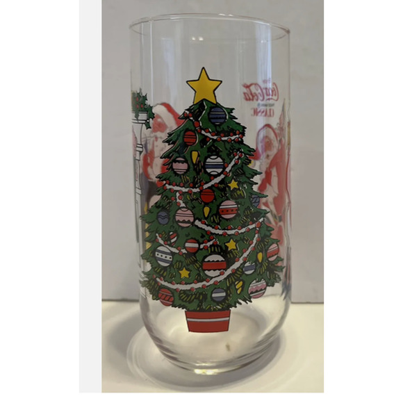 Vintage  Coca Cola McCrory Stores Santa Claus Glass - Picture 7 of 8